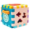 WOOPIE Zabawka Sensoryczna 6w1 Kostka Logiczna dla Niemowląt