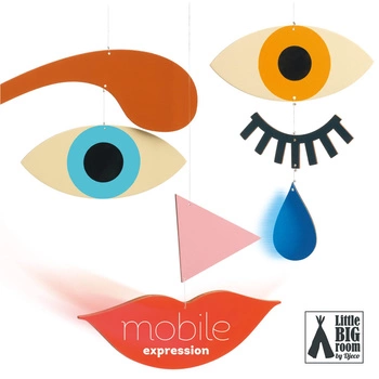 Drewniany mobil EKSPRESJA DD04364