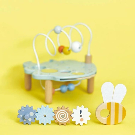 Wielofunkcyjny stolik edukacyjny Liść Sweet Cocoon 18m+, Janod