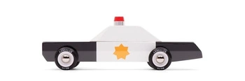 Candylab Samochód Drewniany Police Cruiser