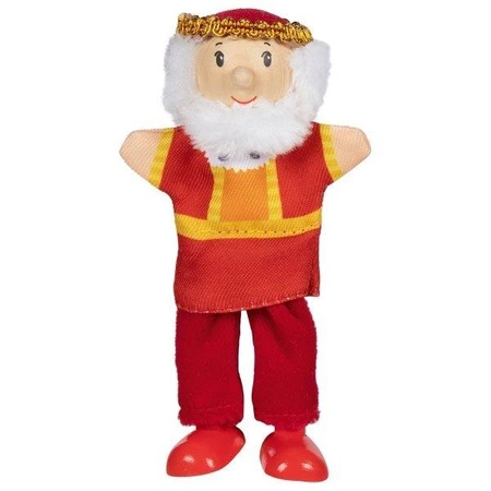 Pacynka na palec król 51527 Goki zabawa w teatrzyk odgrywanie ról