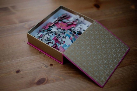 Mudpuppy Puzzle - książka „Romeomiau i Julia” Kotopowieści 100 elementów 6+