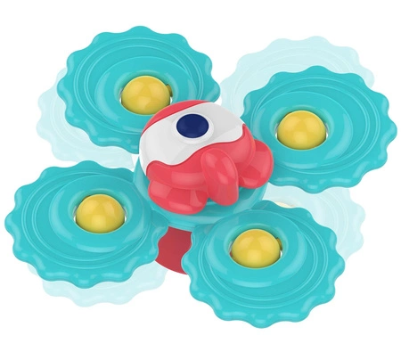 WOOPIE BABY Gryzak Spinner Wirujący z Przyssawką Zestaw 3 szt