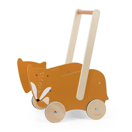Pan Lis drewniany wózek - Trixie