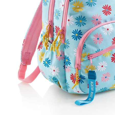 Plecak trzykomorowy na kółkach Oslo Daisy Miquelrius