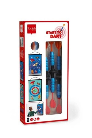 Scratch, START TO DART - rzutki Superbohater