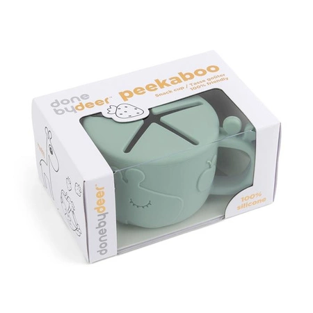Done by Deer Peekaboo Kubek na Przekąski Raffi Green