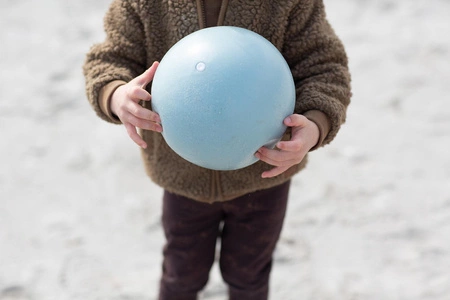 Piłka Scrunch - Błękitny