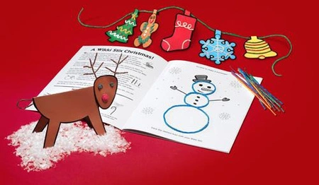 Woskowe sznureczki Wikki Stix - Christmas Book