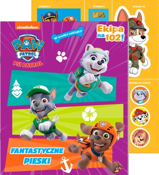 Fantastyczne pieski. Psi Patrol. Ekipa na 102