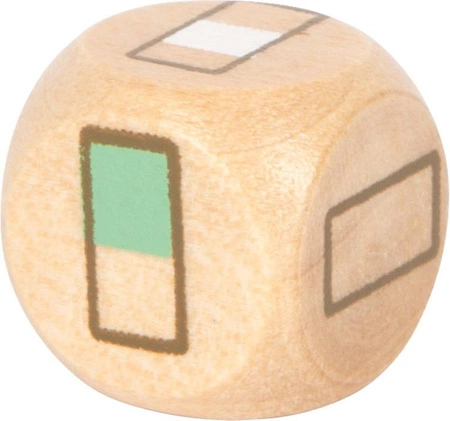 Drewniana Chwiejąca się wieża Gold Edition 12217-Small Foot, zręcznościowe gry dla dzieci