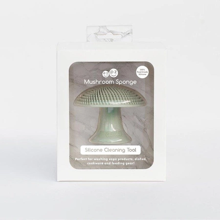 EZPZ Silikonowa myjka czyścik do naczyń bez bakterii pastelowa zieleń