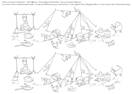 40 papierowych podkładek do pokolorowania 713147
