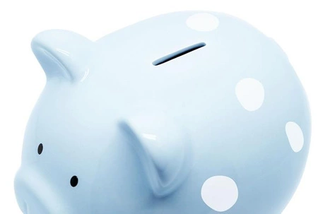 Pearhead Skarbonka dla Dziecka Świnka Blue