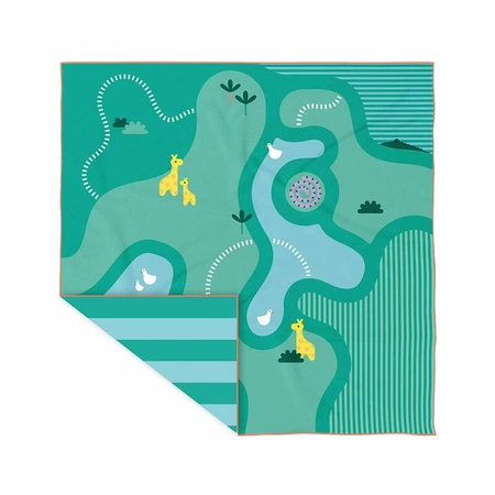 QUUT Dwustronny ręcznik plażowy PlayTowels XL (180 x 180cm) Safari