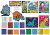 Zestaw kreatywny Mozaika Dinozaury 4+, Janod