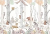 Forest Mural Tapeta Malumi