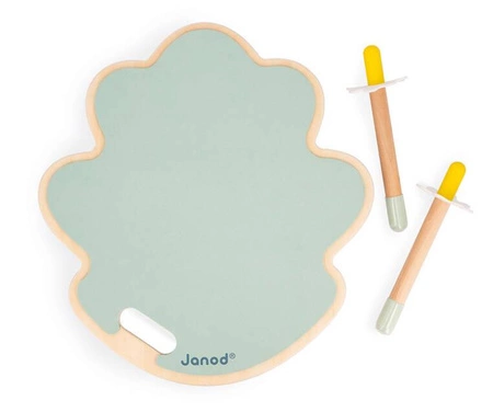 Deska na kółkach Liść Sweet Cocoon 4+, Janod