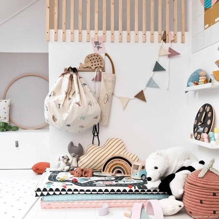 Play&Go Worek na Zabawki i Mata do Zabawy 2w1 Big Cars