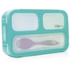 Lunchbox z widelcem Bentö, niebieski, bblüv