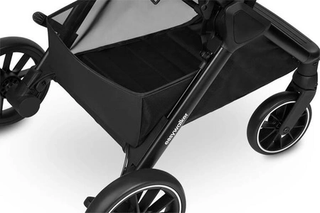 Easywalker Jackey² XL Komfortowy, samoskładający się wózek spacerowy z torbą transportową i osłoną przeciwdeszczową Deep Green