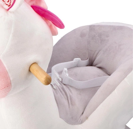 Bujaczek z fotelikiem Jednorożec Biały