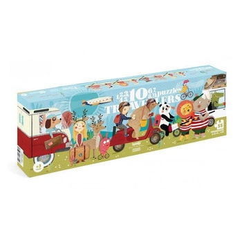 Puzzle dla dzieci, układanka - nauka liczenia, Podróżnicy | Londji®