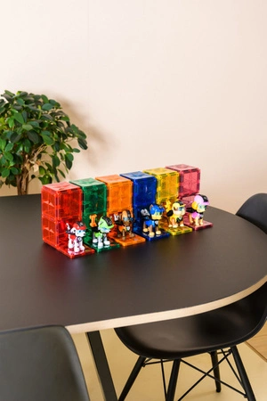 COBLO, magnetyczne klocki konstrukcyjne Basic 100 + 10 brokat GRATIS EDYCJA LIMITOWANA