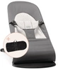 BABYBJORN - leżaczek BALANCE SOFT COTTON/JERSEY - Szary / Szary + pokrowiec na leżaczek