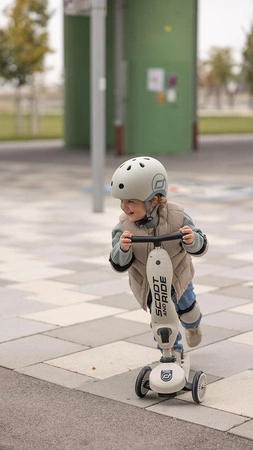 SCOOTANDRIDE Zestaw ochraniaczy dla dzieci XXS Ash