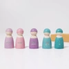 Figurki Przyjaciele, 5 szt., pastelowe, 5+, Grimm's