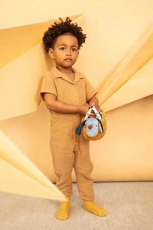 Lilliputiens Przytulanka piesek z koszyczkiem i akcesoriami Piesek Jules 12 m+