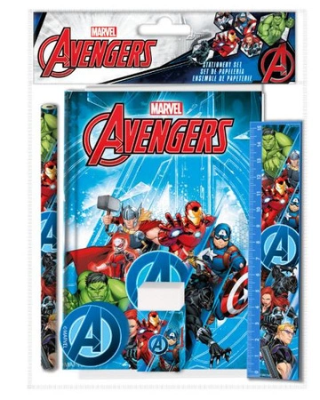 Zestaw piśmienniczy Avengers 5 elementów MV15824