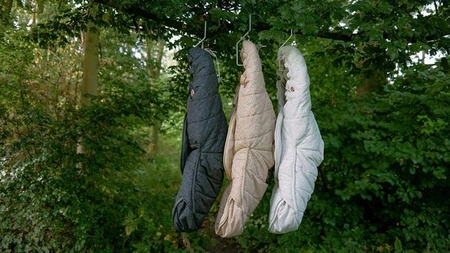 Lodger Wodoodporny zimowy śpiworek do wózka jasnobeżowy Taslon Birch