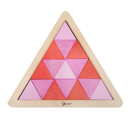 Układanka trójkąty Mozaika Klocki Classic World