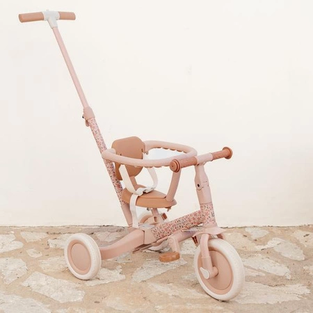 Little Dutch Rowerek trójkołowy 4w1 z rączką Fairy Floral