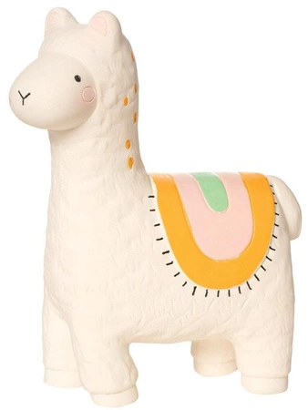 Owocowy gumowy gryzak dla dzieci Lama Lili 218120-Manhattan Toy, zabawki dla niemowląt