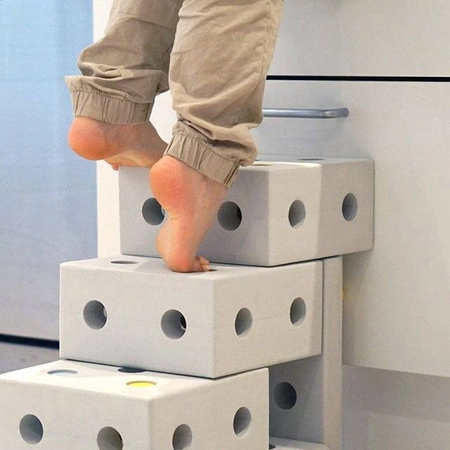 MODU Dreamer kit 12in1 – Kreatywne klocki rozwijające motorykę dużą, niebieski