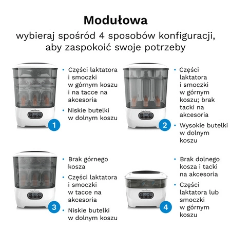 Baby Brezza Sterylizer Dryer Advanced - sterylizator i suszarka do butelek
