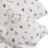 LEANDER - pościel niemowlęca Forest, Organic Cotton, 70x100 cm, Dusty Blue