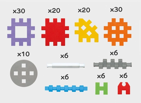 Mini Waffle Konstruktor 140 - Marioinex