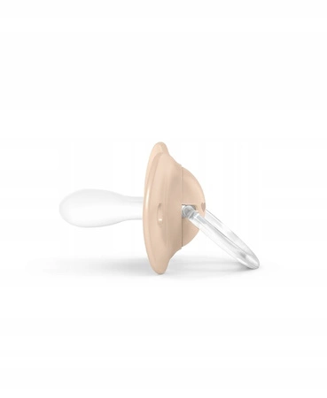 Smoczek Fizjologiczny Beżowe serce 6-18 Suavinex