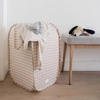 3 Sprouts Kosz Na Pranie i Zabawki Pop-up Gingham Beige
