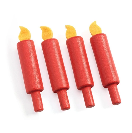 Odgrywanie ról - drewniany tort urodzinowy DJ05512