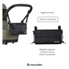 Easywalker Organizer do wózka uniwersalny Jet Black