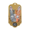 Spinki do włosów Cuty Clips Snails - Bunny Eyes Grey-Orange