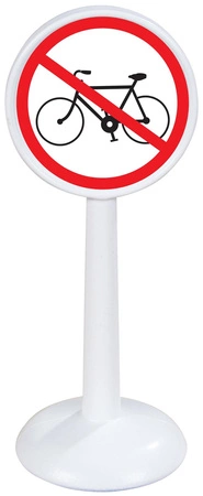 WOOPIE Zestaw Edukacyjny Mini Znaków Drogowych 16 el. + Samochodzik