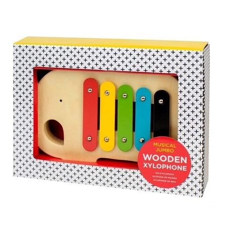 Petit Collage Cymbałki Drewniane Słoń