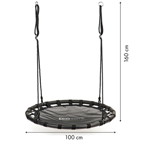 Huśtawka ogrodowa bocianie gniazdo 100cm ECOTOYS