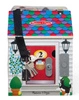 Drewniany domek dla lalek z kluczami 4 zamki i laleczki 12505 Melissa and Doug domek